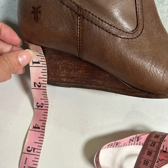 Frye missy tall leather wedge heel boots - Picture 10 of 16